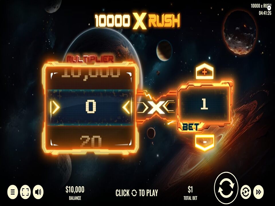 10000 x Rush screenshot