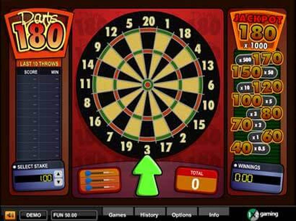 1X2Gaming Darts 180 screenshot