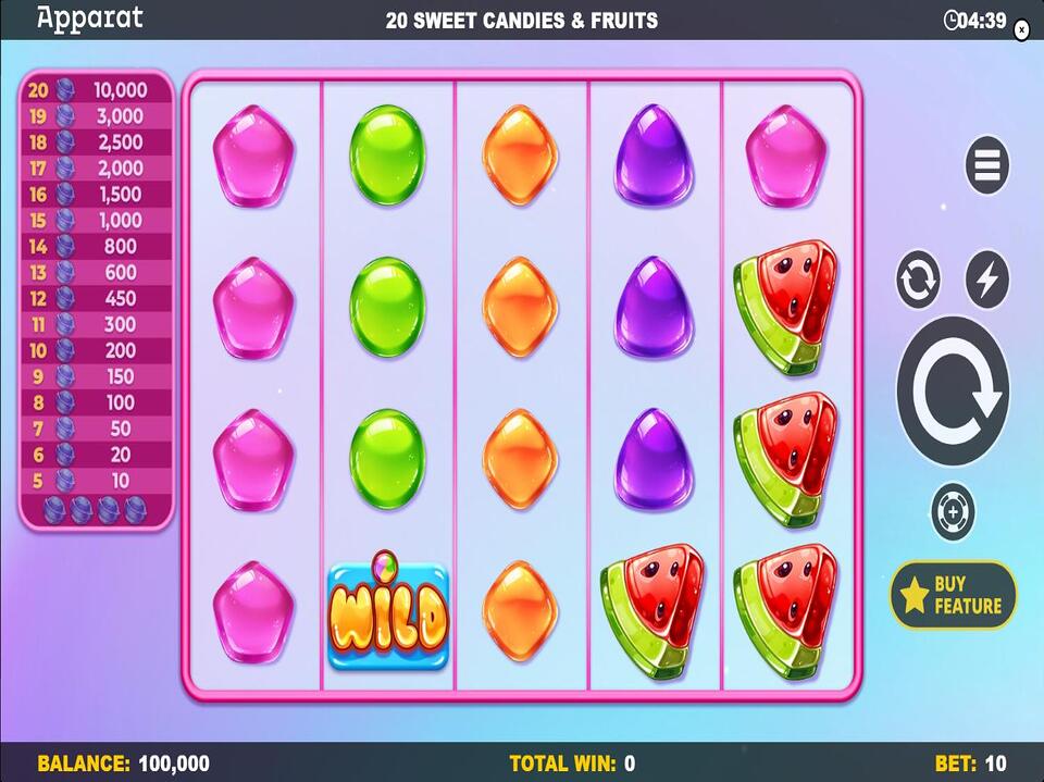 20 Sweet Candies and Fruits screenshot