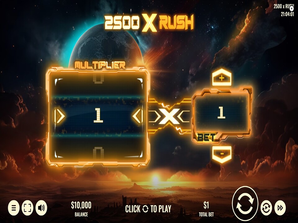 2500 x Rush screenshot