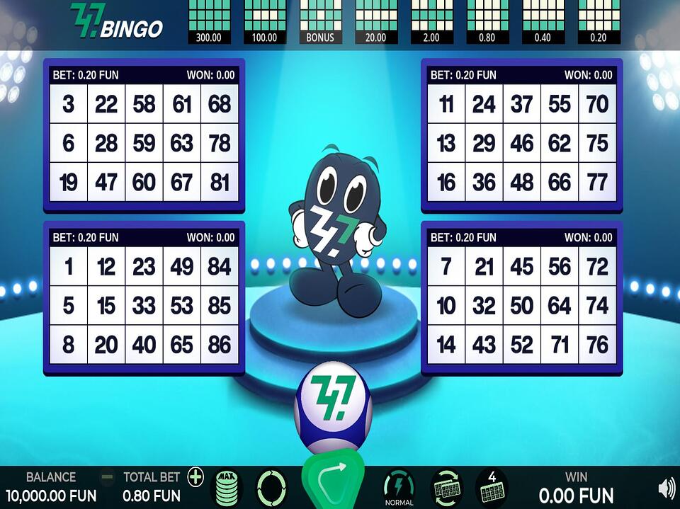 747 Bingo screenshot