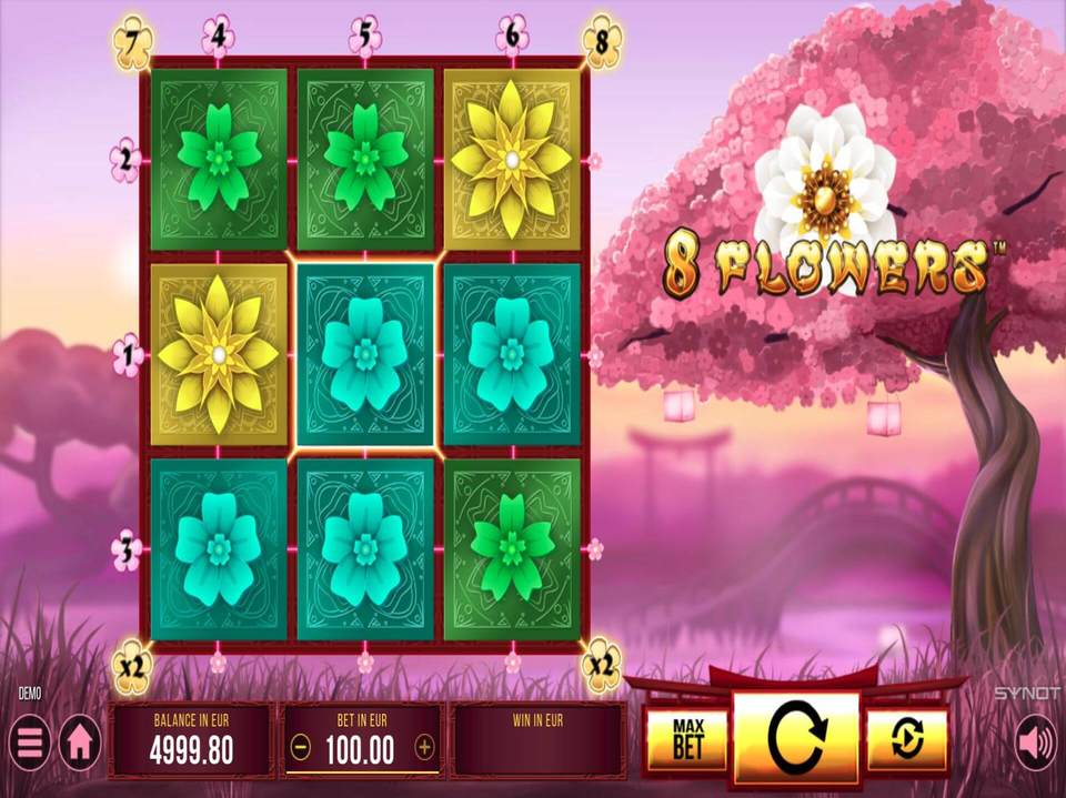 8 Flowers screenshot