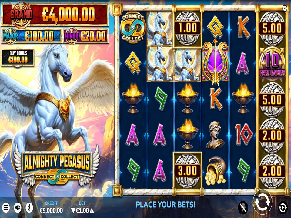 Almighty Pegasus Connect and Collect screenshot