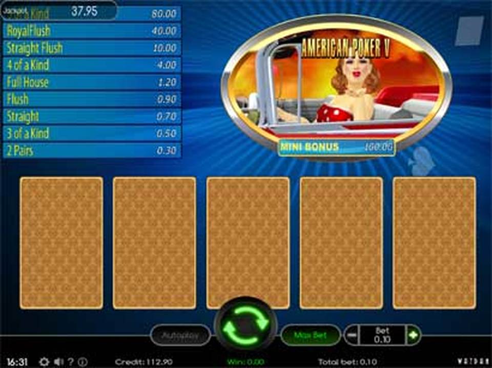 American Poker 5 screenshot