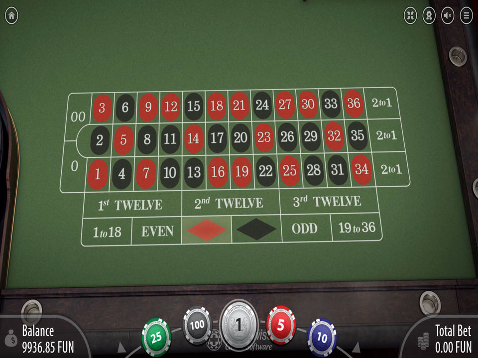 BGaming American Roulette screenshot