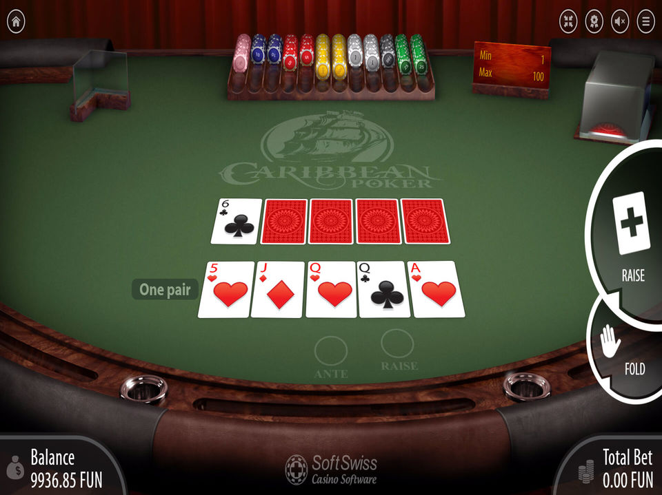 BGaming Caribbean Poker screenshot