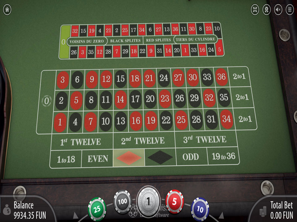 BGaming European Roulette screenshot