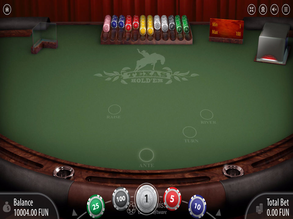 BGaming Texas HoldEm screenshot