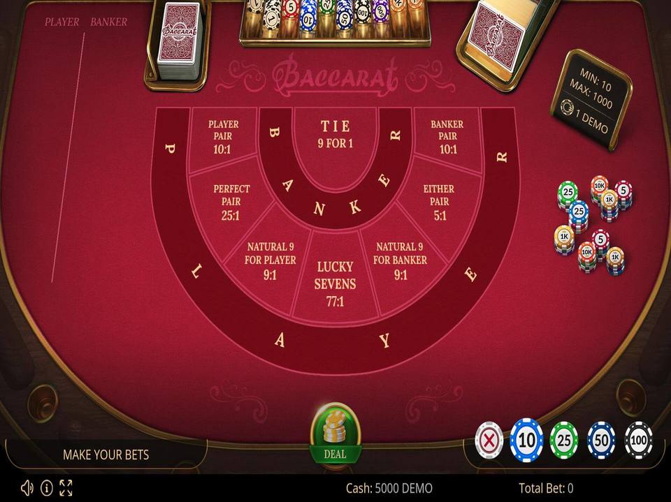 Baccarat 777 screenshot