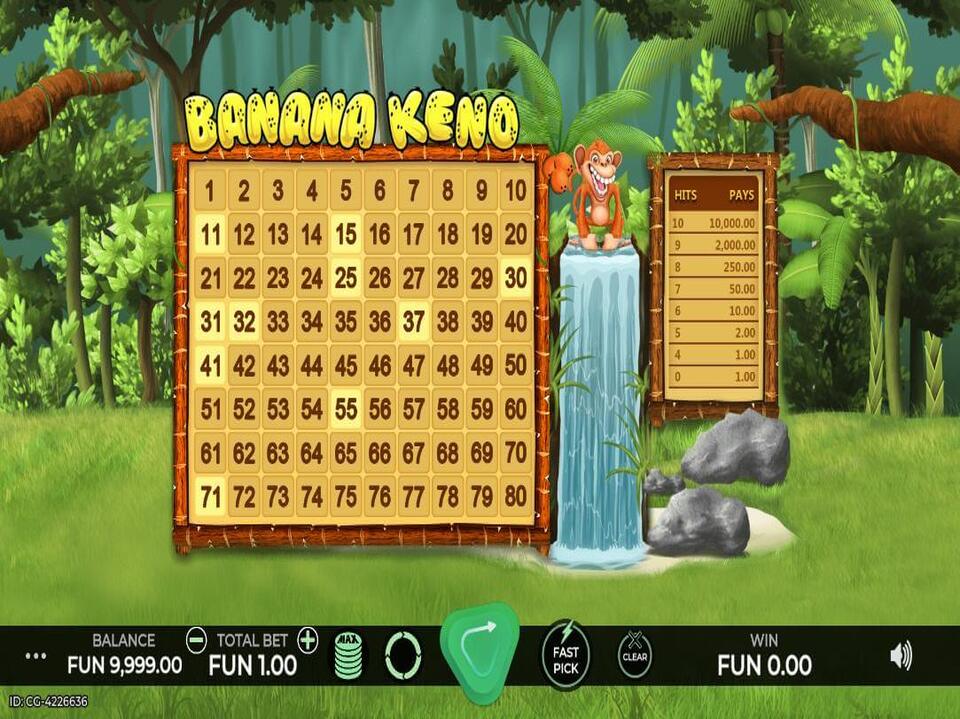 Banana Keno screenshot