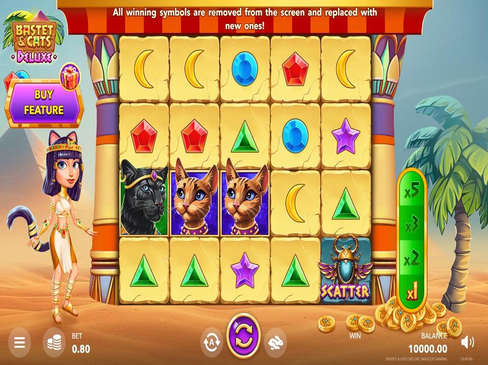 Bastet and Cats Deluxe screenshot