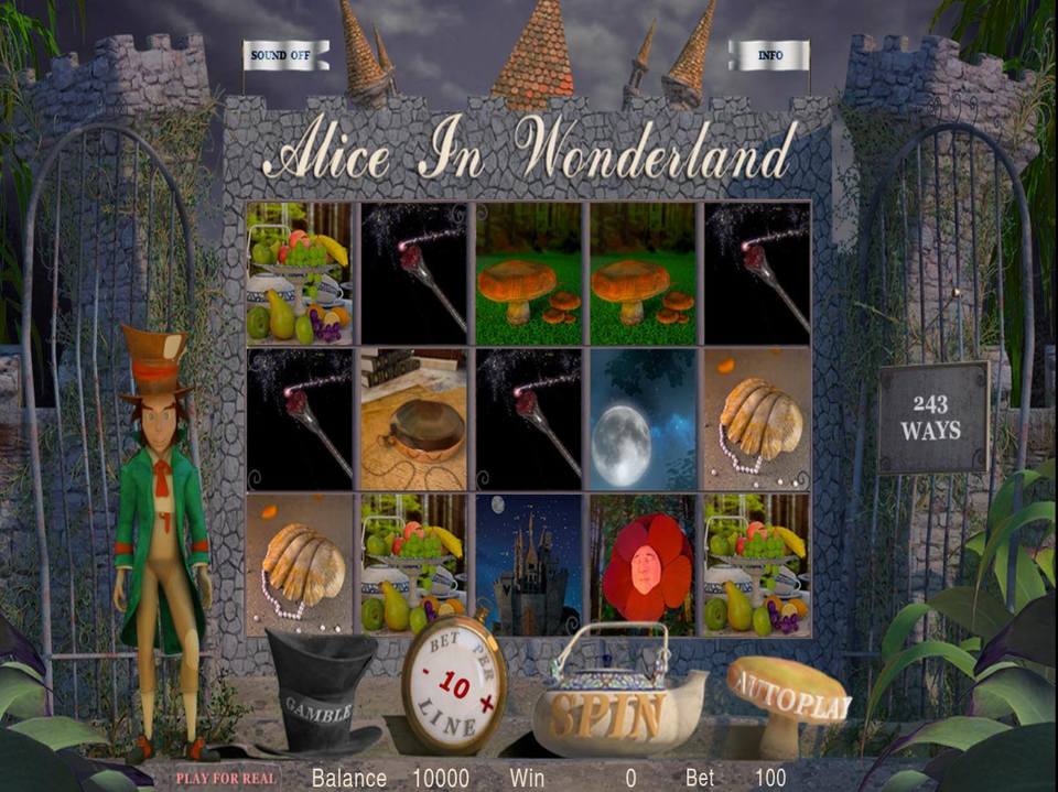 BetConstruct Alice in Wonderland screenshot