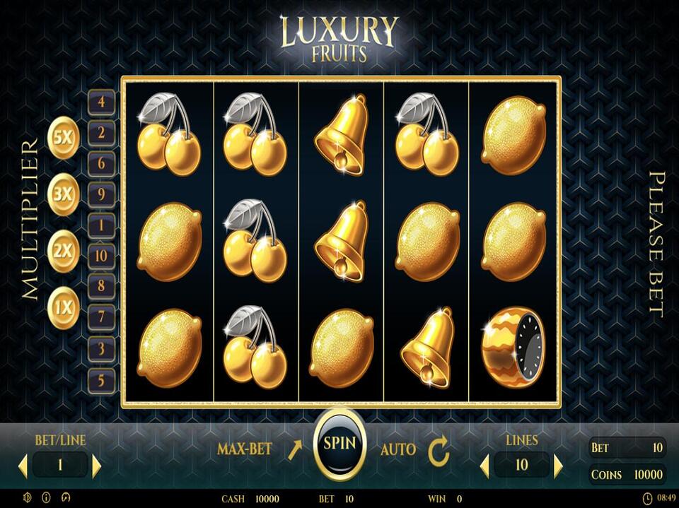 BetConstruct Luxury Fruits screenshot