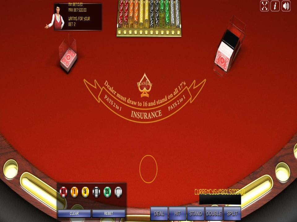 Blackjack Double Deck screenshot