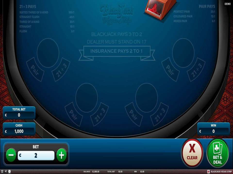 Blackjack Vegas Strip screenshot