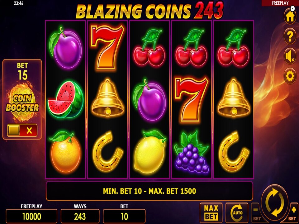 Blazing Coins 243 screenshot