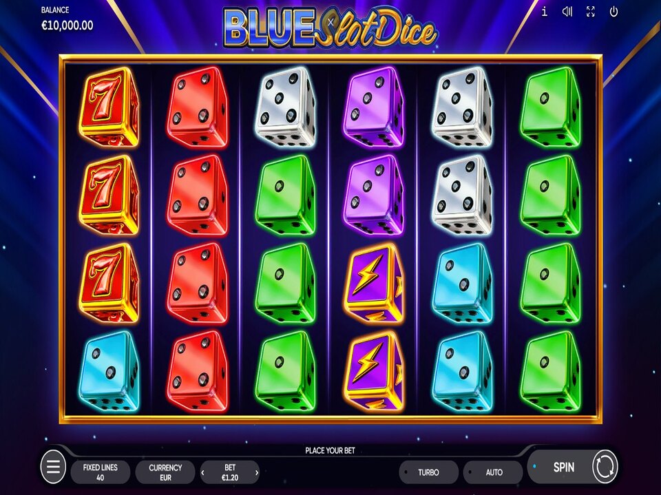 Blue Slot Dice screenshot