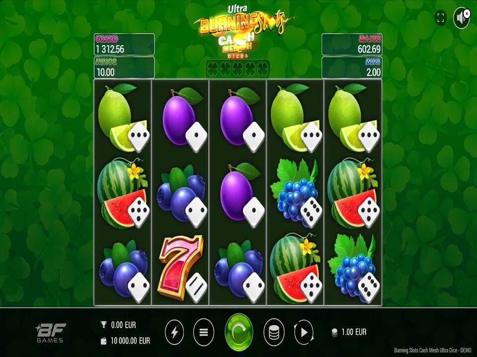 Burning Slots Cash Mesh Ultra Dice screenshot