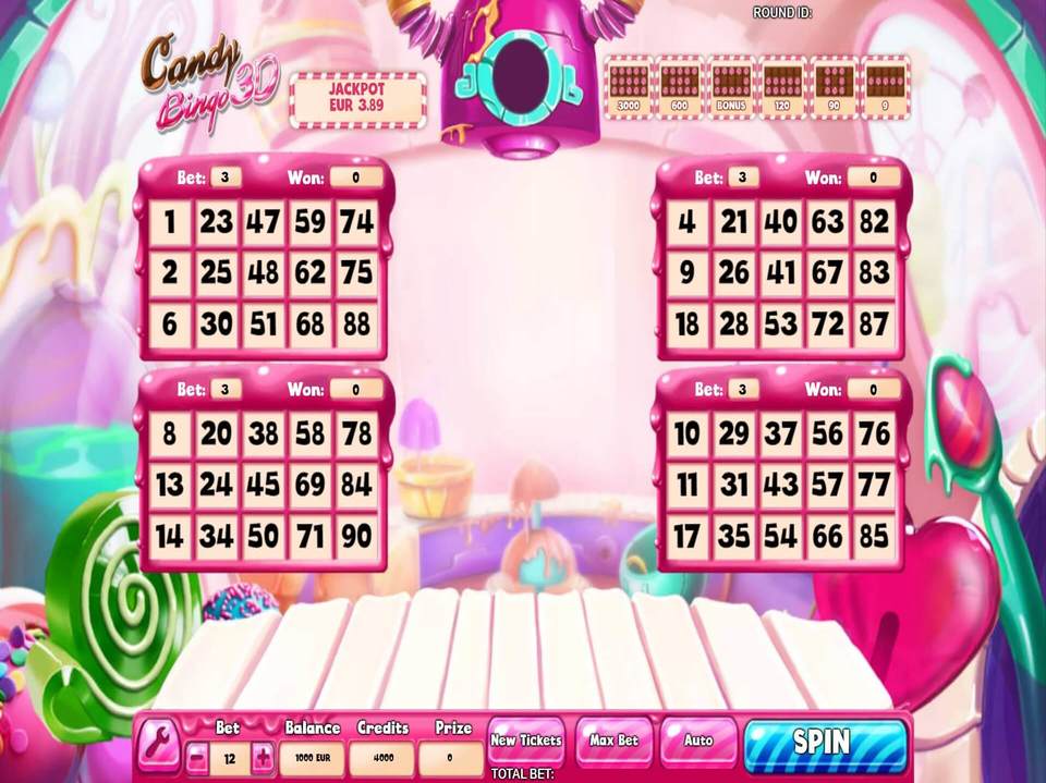 Candy Bingo 3D screenshot