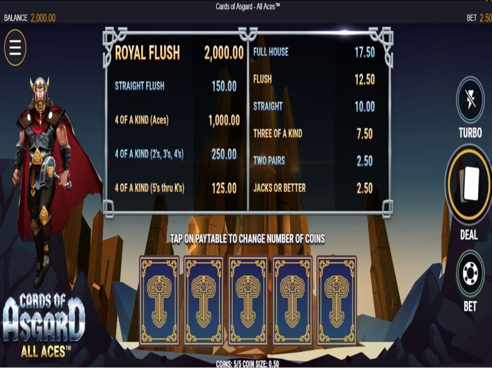 Cards of Asgard All Aces screenshot