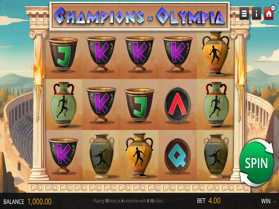 Champions of Olympia screenshot