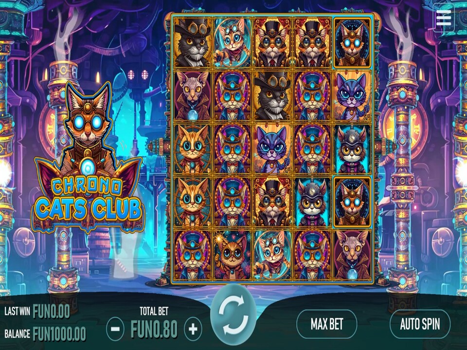 Chrono Cats Club screenshot