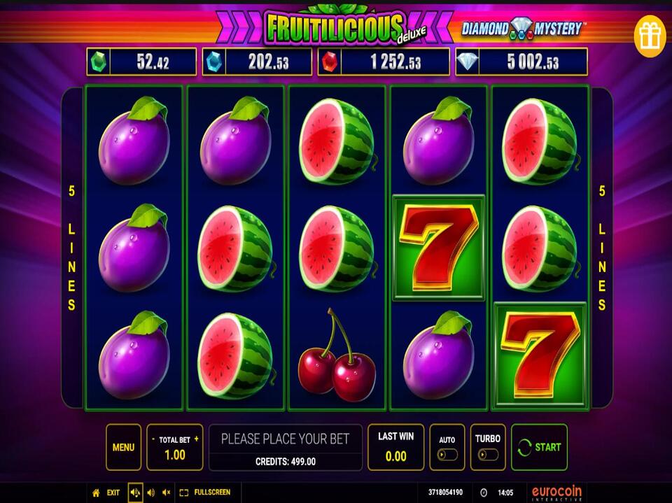 Diamond Mystery Fruitilicious Deluxe screenshot