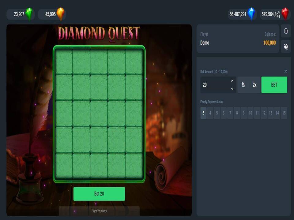 Diamond Quest screenshot