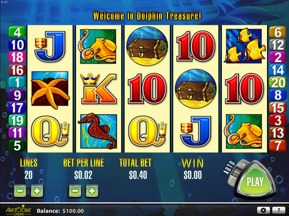 Dolphin Treasure screenshot