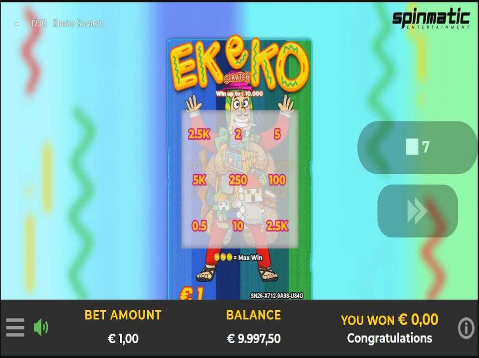 Ekeko Scratch screenshot