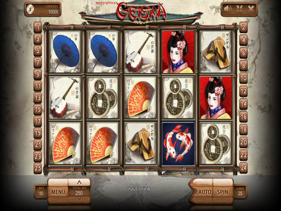 Endorphina Geisha screenshot