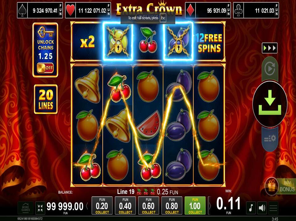 Extra Crown Deluxe screenshot