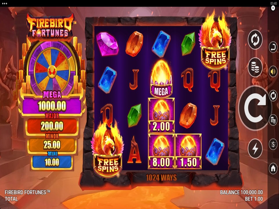 Firebird Fortunes screenshot