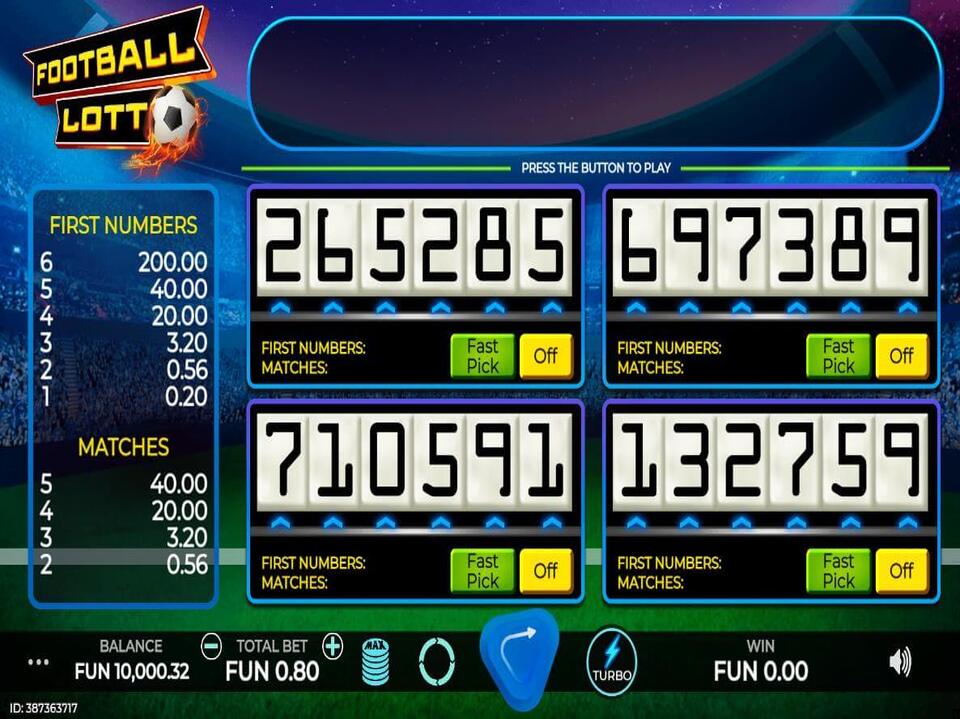 Football Lotto screenshot