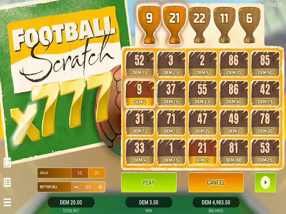 Football Scratch screenshot