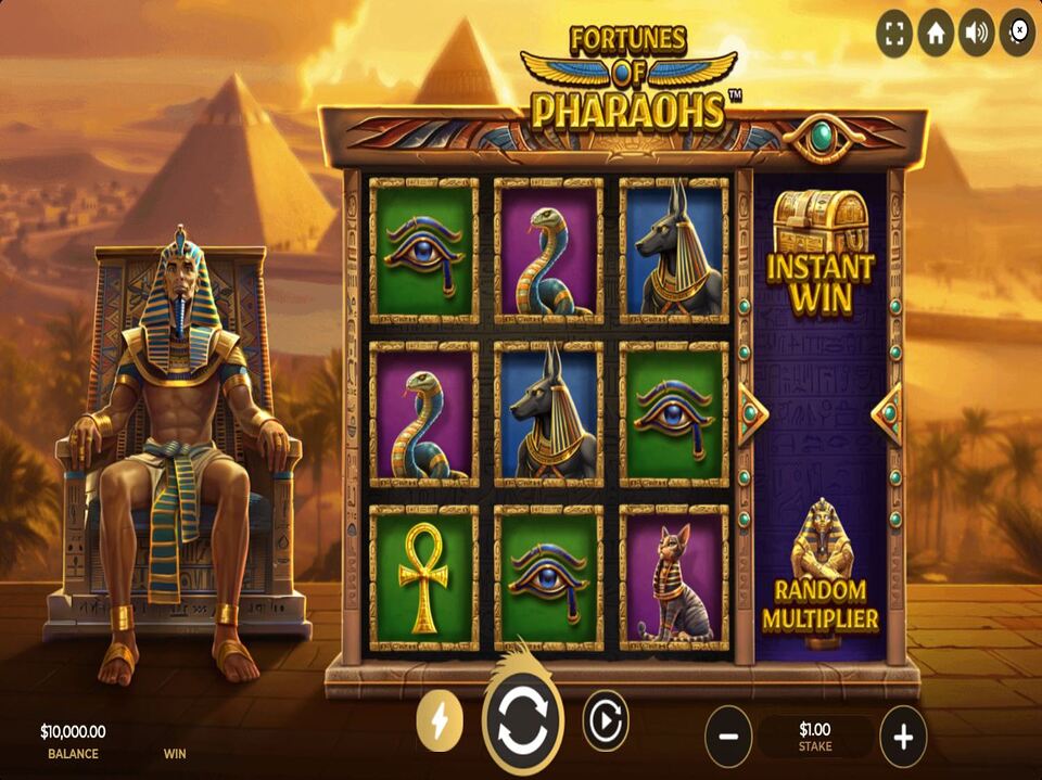 Fortunes of Pharaohs screenshot