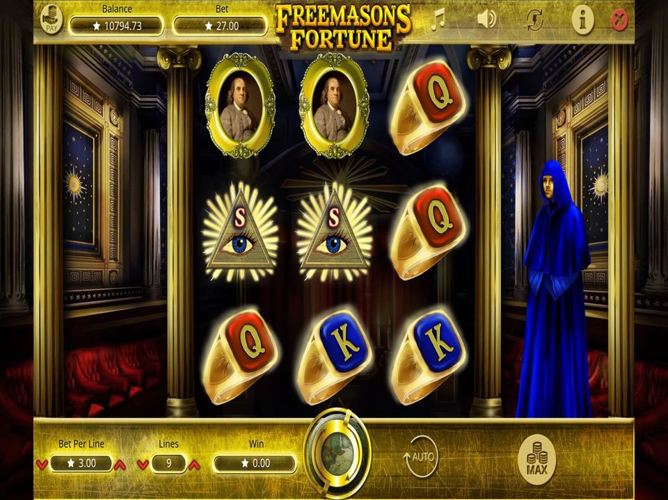 Freemasons Fortune screenshot