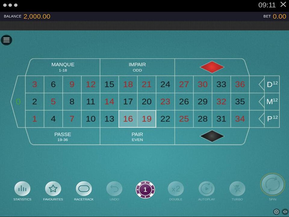 French Roulette screenshot