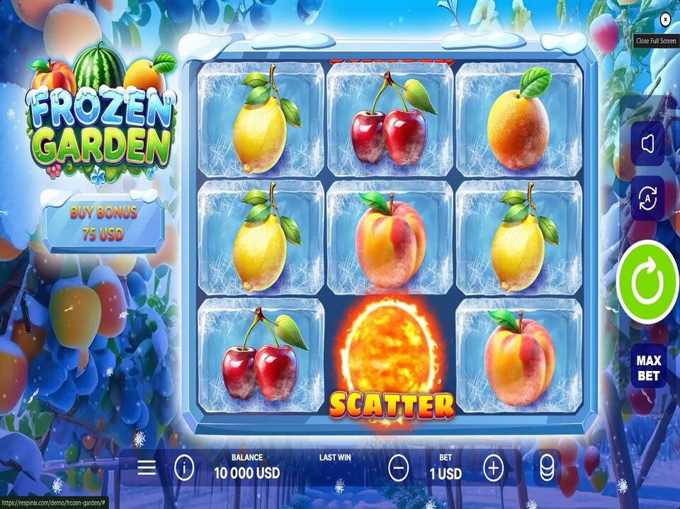 Frozen Garden screenshot