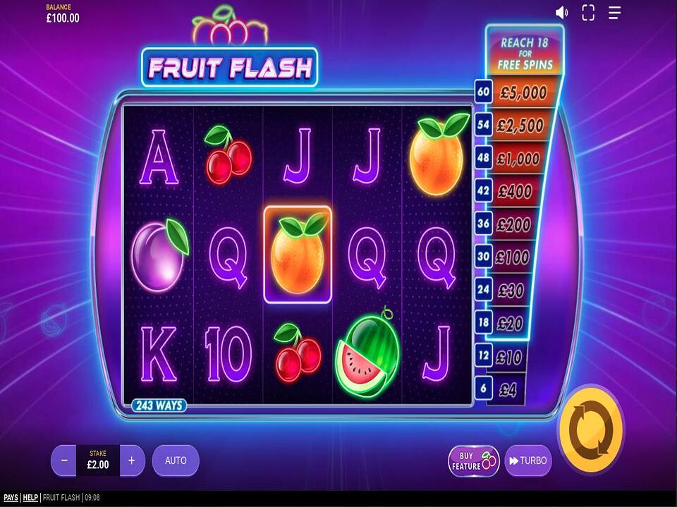 Fruit Flash screenshot