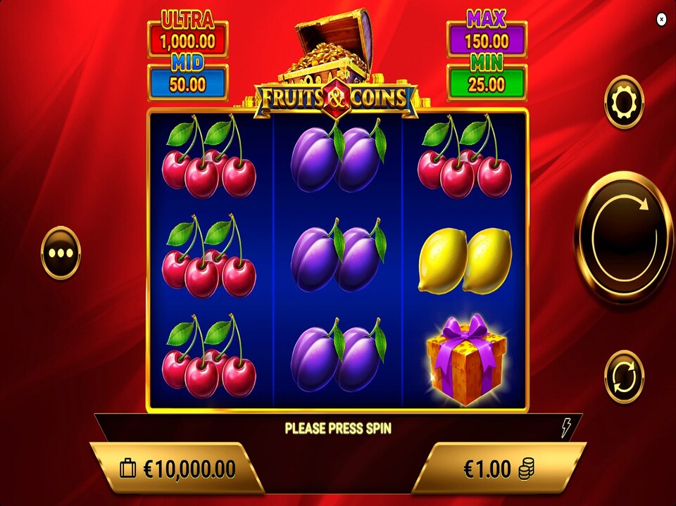 Fruits and Coins screenshot