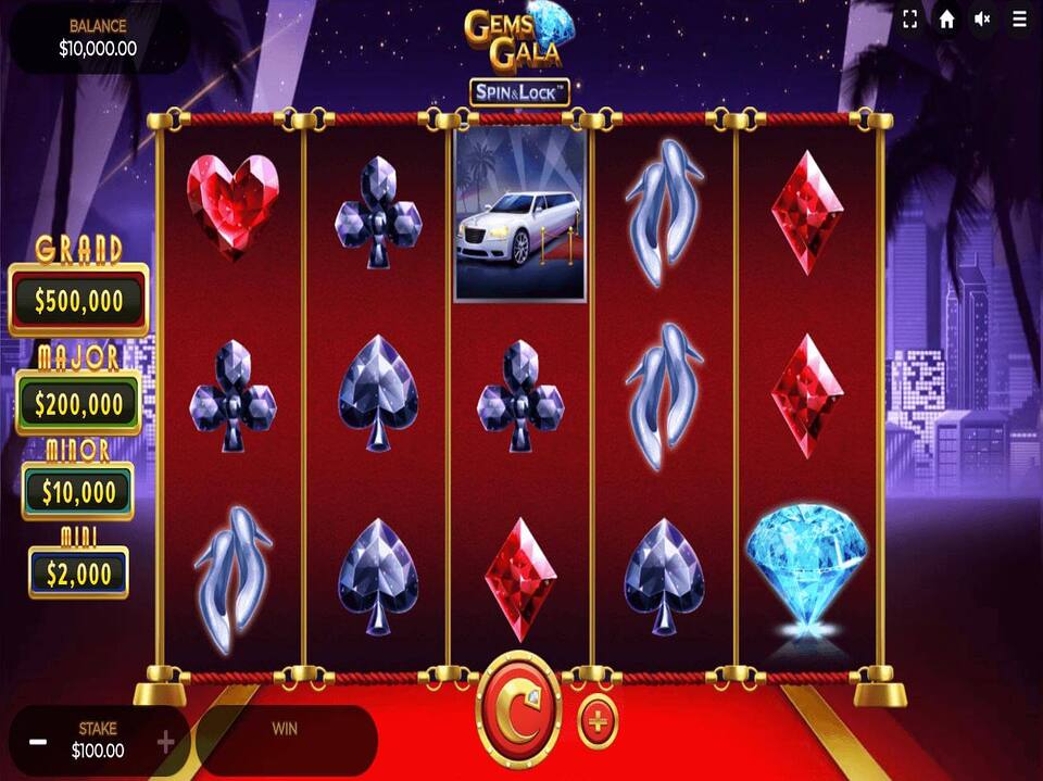 Gems Gala Spin and Lock screenshot