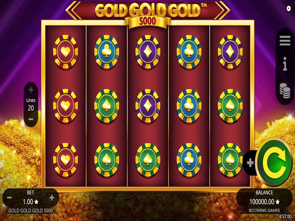 Gold Gold Gold 5000 screenshot