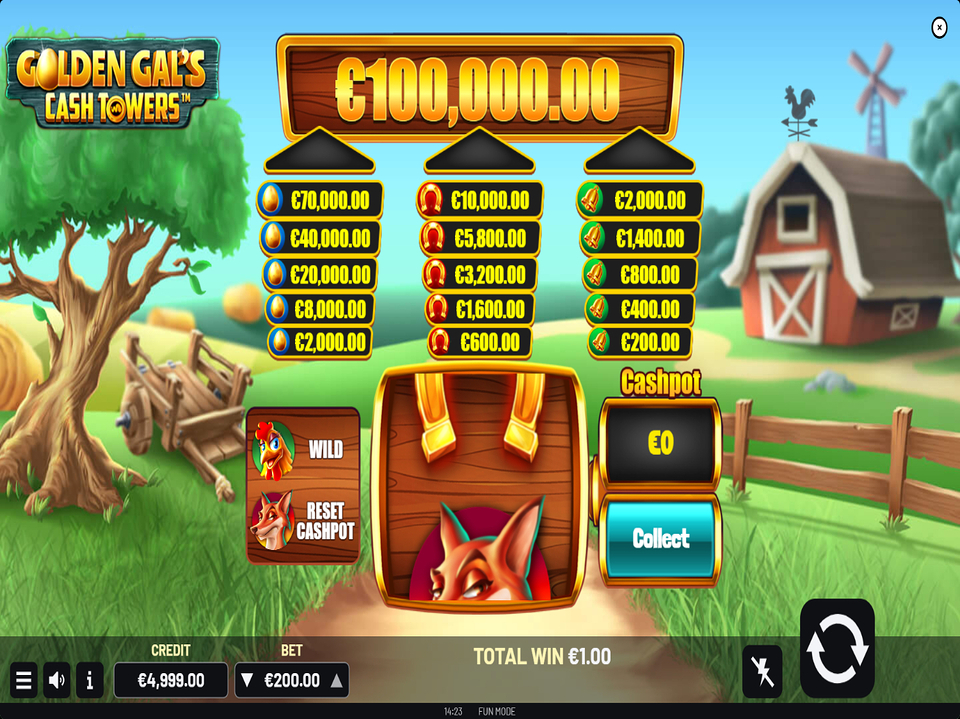 Golden Gals Cash Towers screenshot