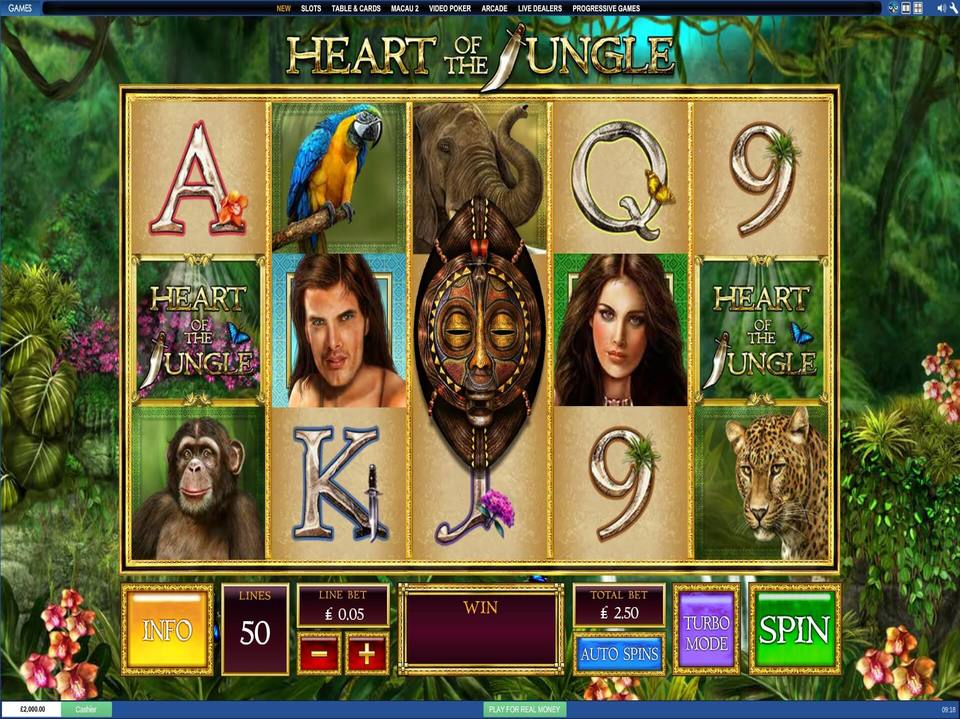 Heart of the Jungle screenshot