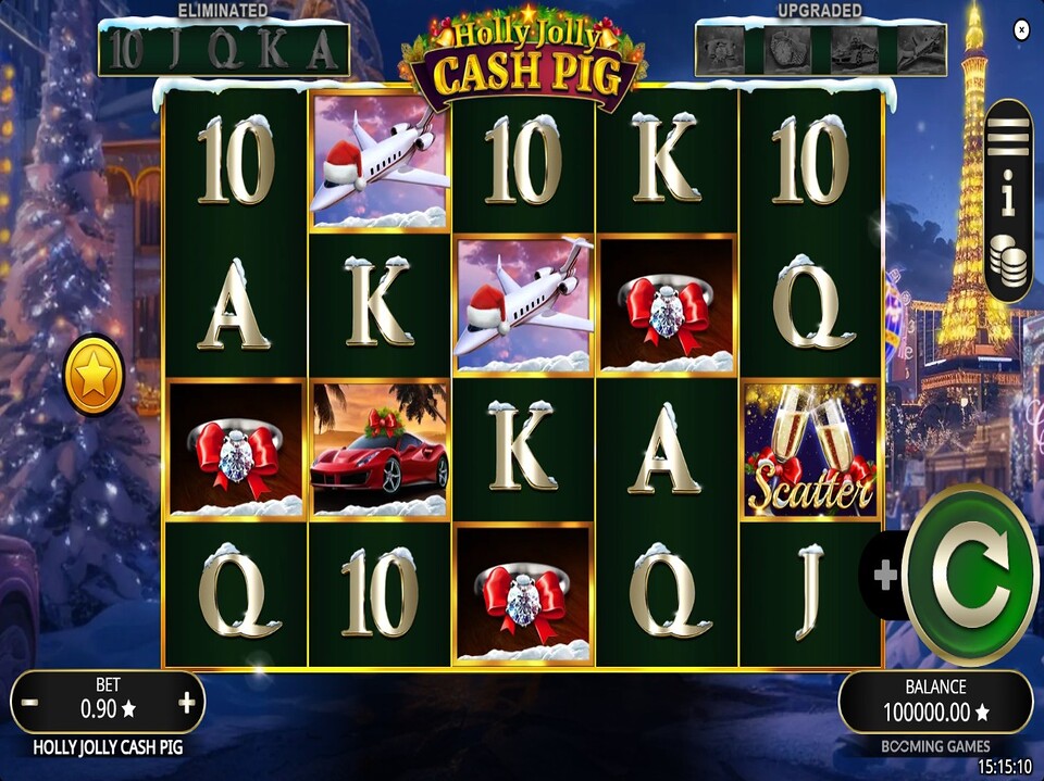 Holly Jolly Cash Pig screenshot