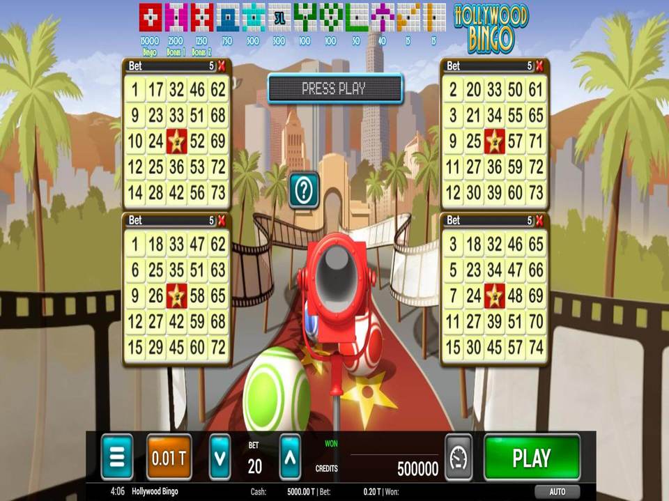 Hollywood Bingo screenshot