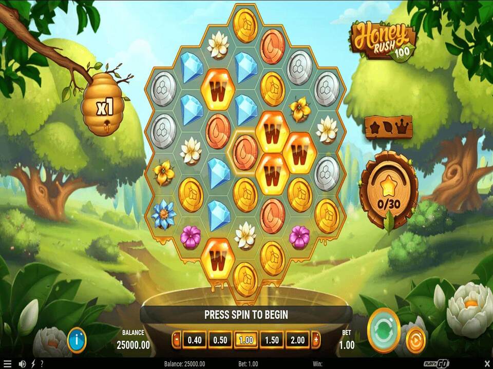 Honey Rush 100 screenshot