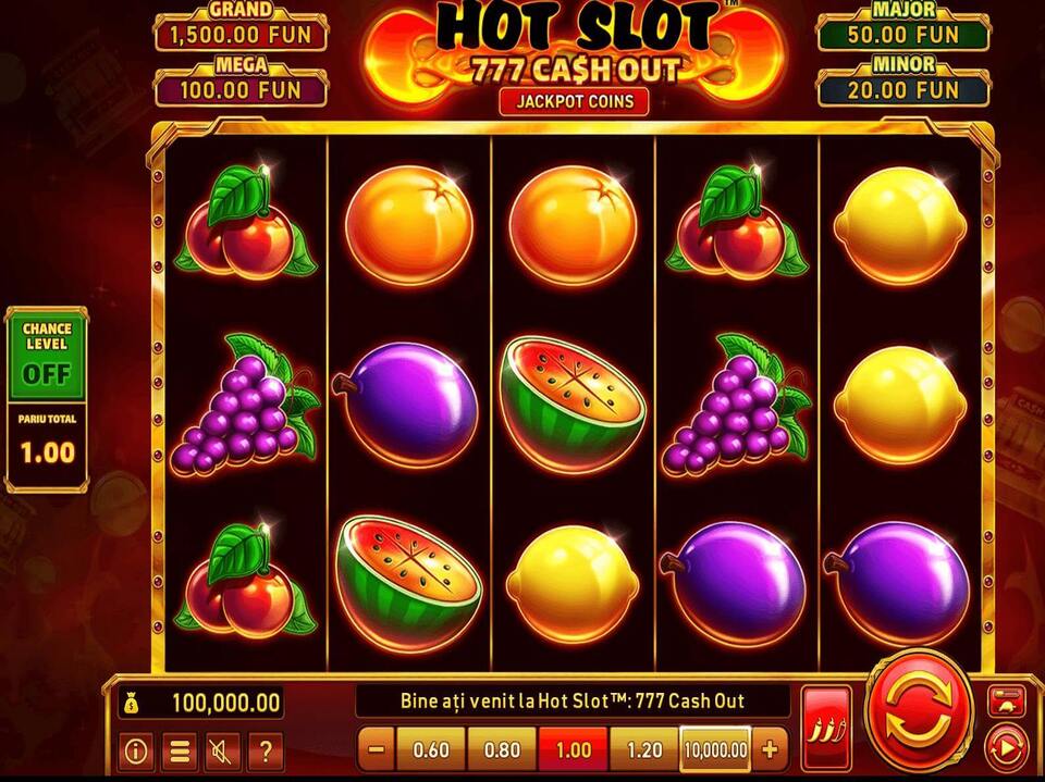 Hot Slot 777 Cash Out screenshot