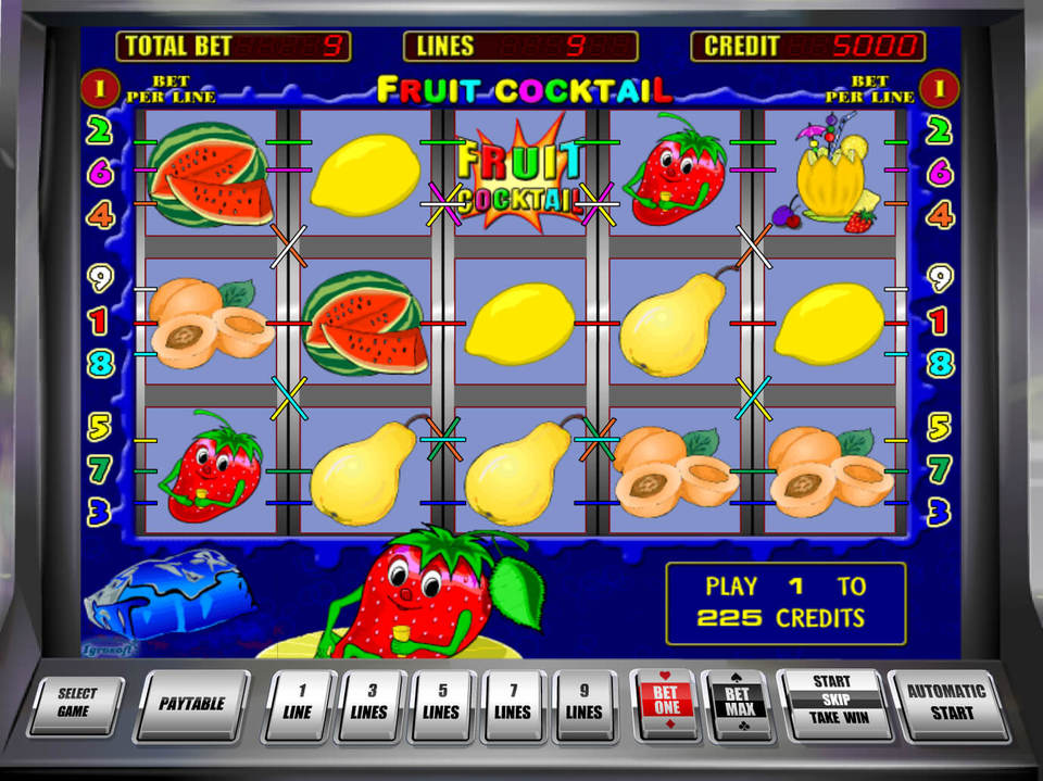 Igrosoft Fruit Cocktail screenshot